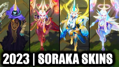 All Soraka Skins Spotlight (League of Legends)